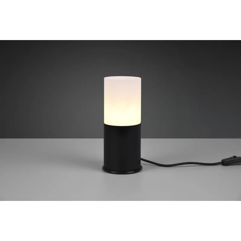 Lampe de table Intérieur Métal noir mat 230V.