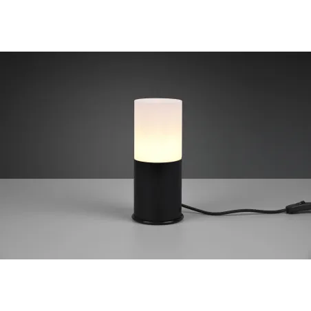 Lampe de table Intérieur Métal noir mat 230V.