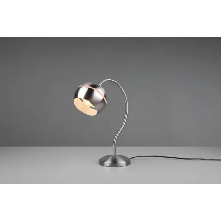 Lampe de table Intérieur Métal Nickel mat 230V.