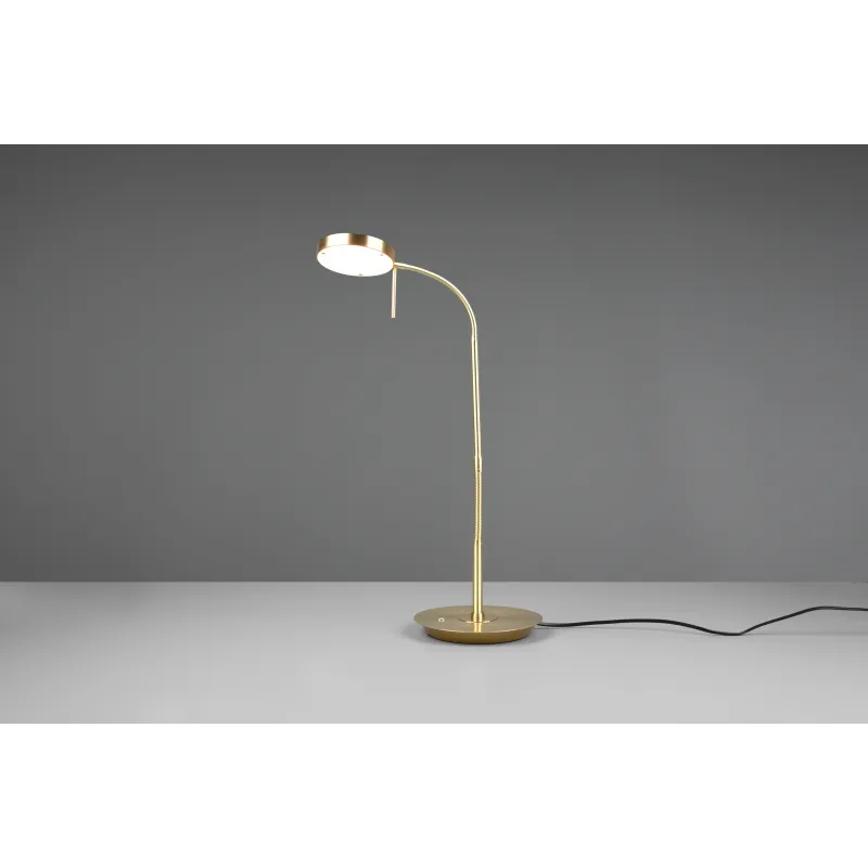 Lampe de table Intérieur Métal Laiton mat 230V. LED 2300+3000+4000K 1400lm.