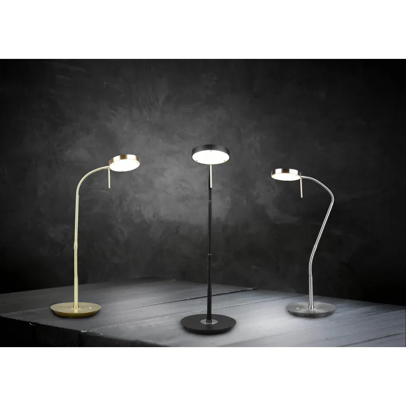 Lampe de table Intérieur Métal Laiton mat 230V. LED 2300+3000+4000K 1400lm.