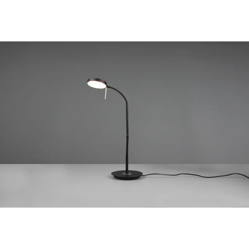 Lampe de table Intérieur Métal noir mat 230V. LED 2300+3000+4000K 1400lm.