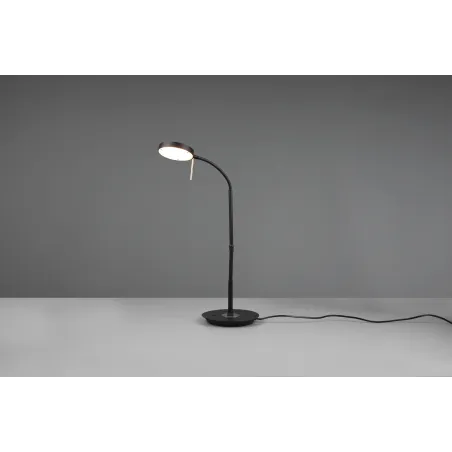 Lampe de table Intérieur Métal noir mat 230V. LED 2300+3000+4000K 1400lm.