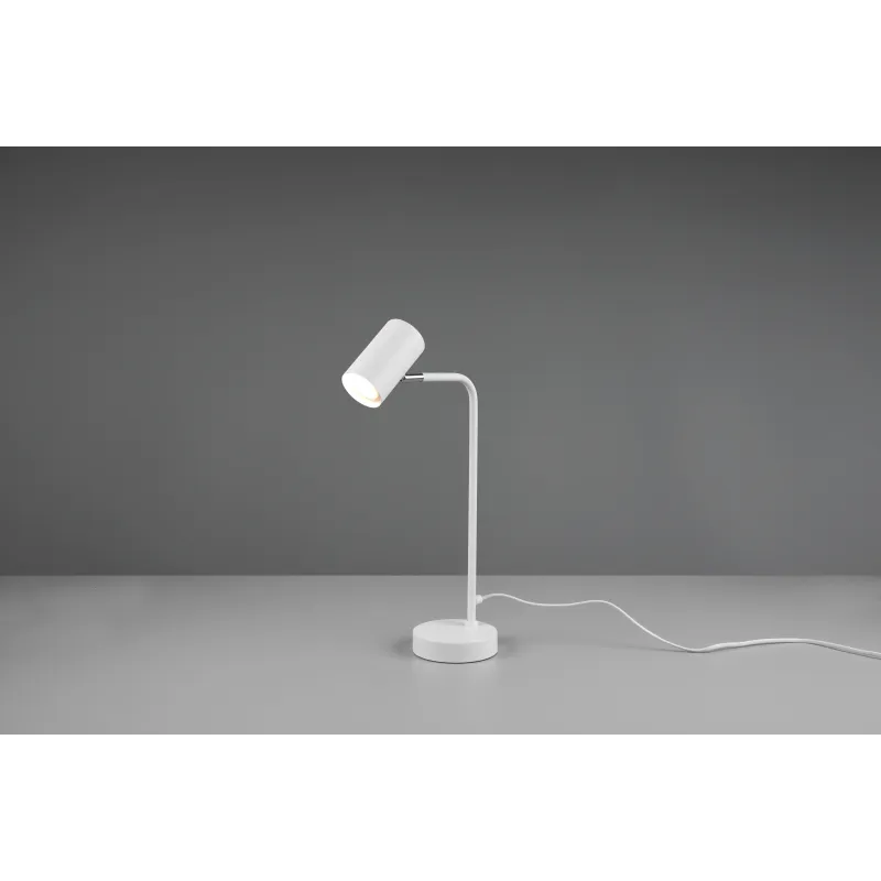 Lampe de table Intérieur Métal Blanc mat 230V.