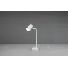 Lampe de table Intérieur Métal Blanc mat 230V.