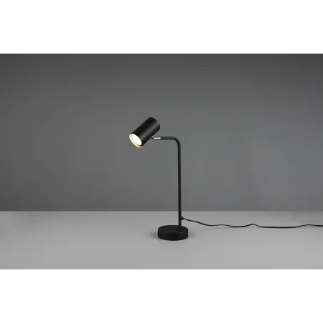 Lampe de table Intérieur Métal noir mat 230V.