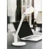 Lampe de table Intérieur Plastique Blanc mat 230V. LED 3000+4000+6300K 600lm.
