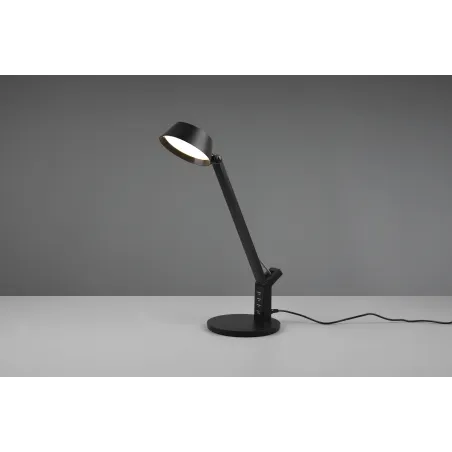 Lampe de table Intérieur Plastique noir mat 230V. LED 3000+4000+6300K 600lm.