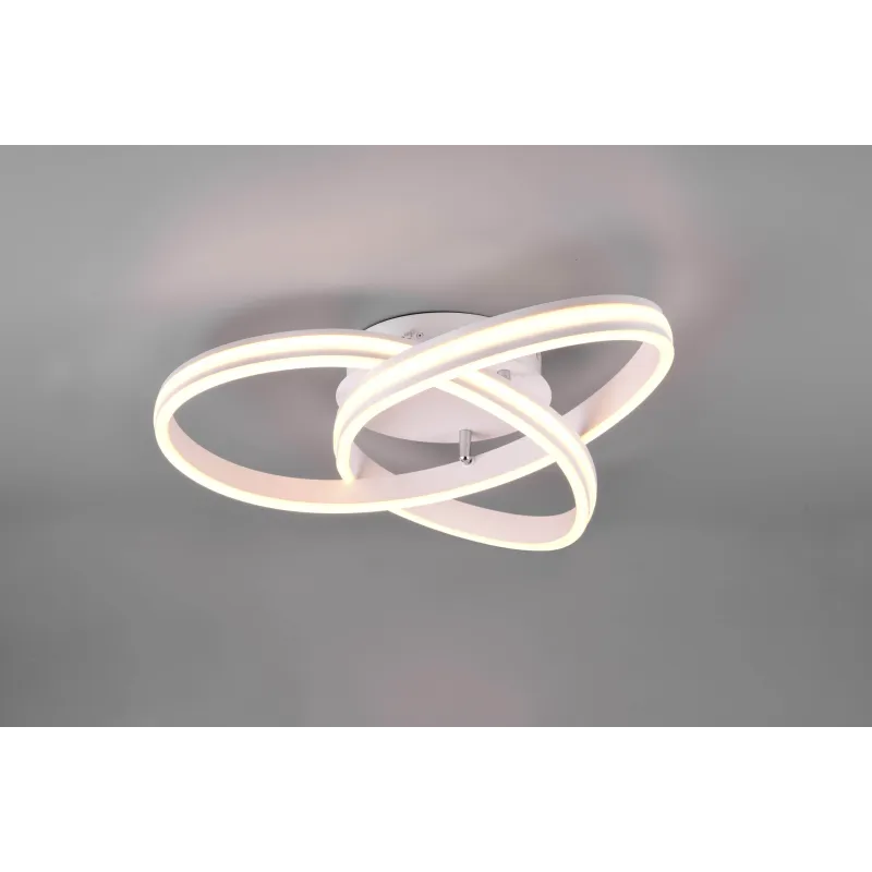 Plafonnier Intérieur Métal Blanc mat 230V. LED 2300+3000+4000K 7000lm.
