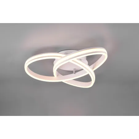 Plafonnier Intérieur Métal Blanc mat 230V. LED 2300+3000+4000K 7000lm.