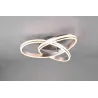 Plafonnier Intérieur Métal Nickel mat 230V. LED 2300+3000+4000K 7000lm.