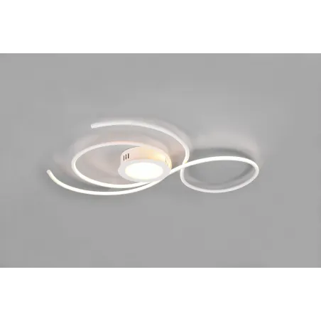 Plafonnier Intérieur Métal Blanc mat 230V. LED 2700 - 6000K 5600lm.
