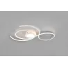 Plafonnier Intérieur Métal Blanc mat 230V. LED 2700 - 6000K 5600lm.