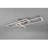 Plafonnier Intérieur Métal Nickel mat 230V. LED 3000K 3900lm.