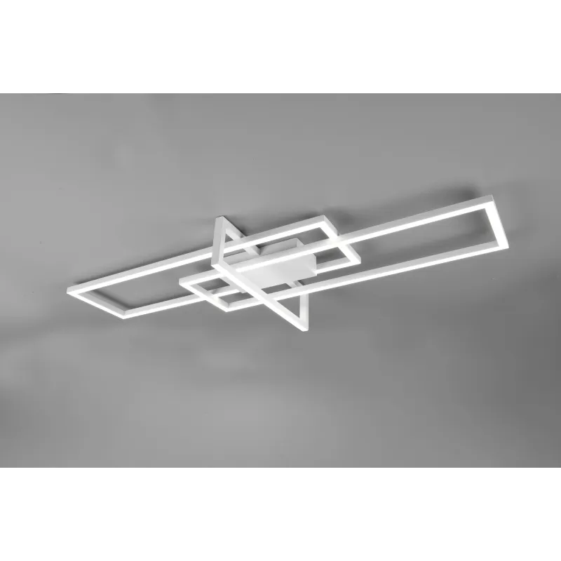 Plafonnier Intérieur Métal Blanc mat 230V. LED 4000K 4100lm.