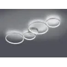 Plafonnier Intérieur Métal argent 230V. LED 3000K 4800lm.