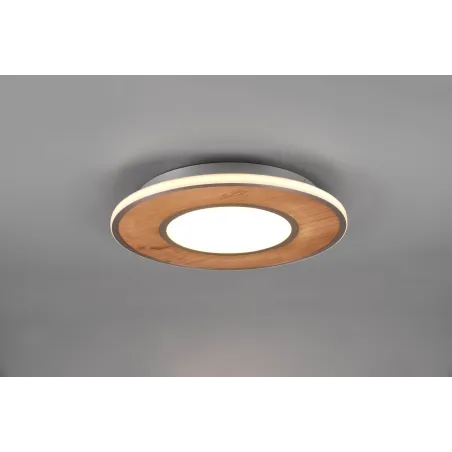 Plafonnier Intérieur Bois naturel naturel 230V. LED 3000K 4400lm.