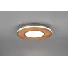 Plafonnier Intérieur Bois naturel naturel 230V. LED 3000K 4400lm.