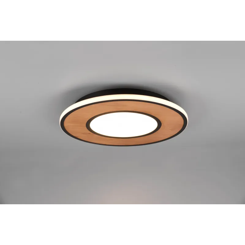 Plafonnier Intérieur Bois naturel naturel 230V. LED 3000K 4400lm.