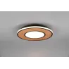 Plafonnier Intérieur Bois naturel naturel 230V. LED 3000K 4400lm.