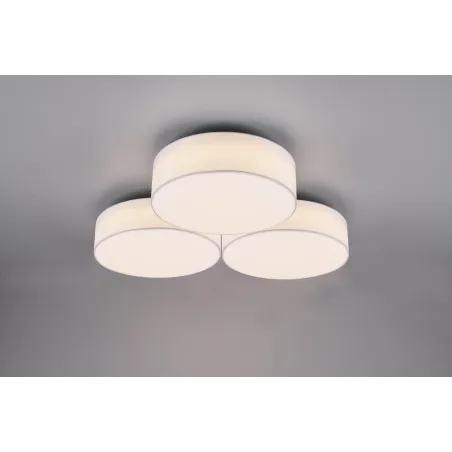 Plafonnier Intérieur Métal Blanc 230V. LED 3000K 4200lm.