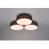 Plafonnier Intérieur Métal noir 230V. LED 3000K 4200lm.