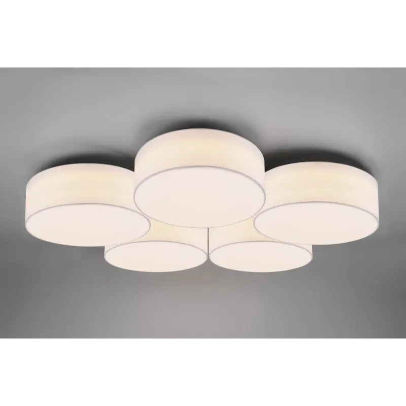 Plafonnier Intérieur Métal Blanc 230V. LED 3000K 6300lm.