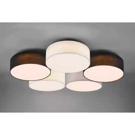 Plafonnier Intérieur Métal Blanc 230V. LED 3000K 6300lm.