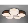 Plafonnier Intérieur Métal Blanc 230V. LED 3000K 6300lm.