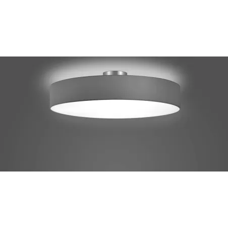 Plafonnier Intérieur Métal Nickel mat 230V.