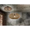 Plafonnier Intérieur Métal noir mat 230V.