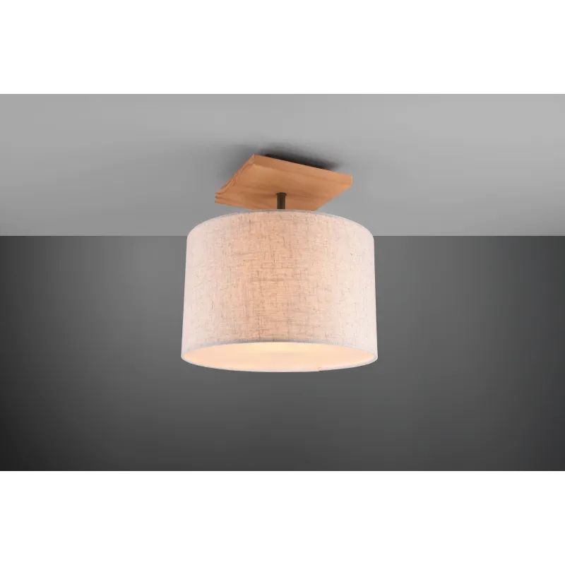 Plafonnier Intérieur Métal Nickel antique 230V.