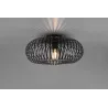 Plafonnier Intérieur Métal noir mat 230V.