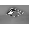 Plafonnier Intérieur Métal noir mat 230V. LED 2700 - 6500K 4600lm.