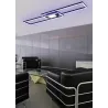 Plafonnier Intérieur Métal noir mat 230V. LED 2700 - 6500K 4300lm.