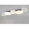 Plafonnier Intérieur Métal Blanc mat 230V. LED 2300+3000+4000K 5350lm.