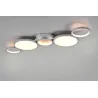 Plafonnier Intérieur Métal titane 230V. LED 2300+3000+4000K 5350lm.