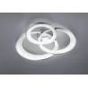 Plafonnier Intérieur Métal chrome 230V. LED 3000K 4300lm.