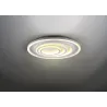 Plafonnier Intérieur Métal Blanc mat 230V. LED 2700 - 6000K 5000lm.