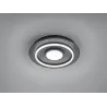 Plafonnier Intérieur Ardoise noir 230V. LED 3000K 3100lm.