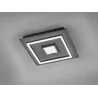 Plafonnier Intérieur Ardoise noir 230V. LED 3000K 3600lm.