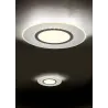 Plafonnier Intérieur Métal Nickel mat 230V. LED 2700 - 6500K 8400lm.