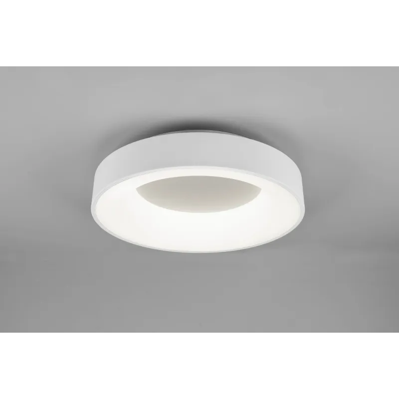 Plafonnier Intérieur Métal Blanc mat 230V. LED 4000K 3200lm.