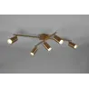 Plafonnier Intérieur Métal laiton fumé 230V.