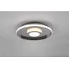 Plafonnier Intérieur Métal chrome 230V. LED 3000K 4100lm.