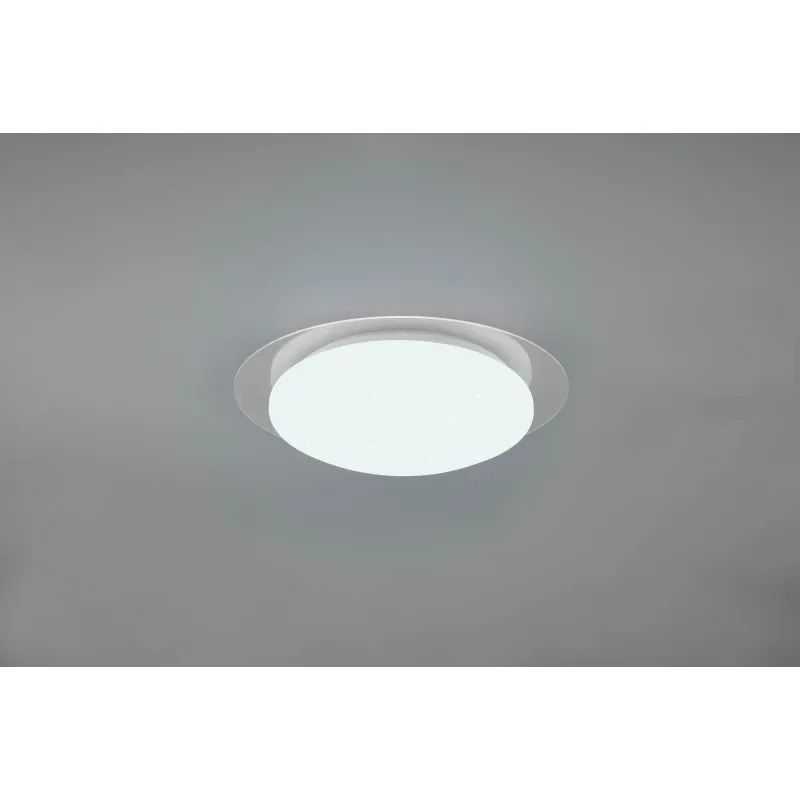 Plafonnier Intérieur Plastique Blanc 230V. LED 4000K 1200lm.
