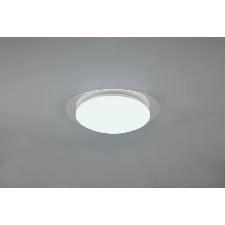 Plafonnier Intérieur Plastique Blanc 230V. LED 4000K 1200lm.