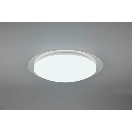 Plafonnier Intérieur Plastique Blanc 230V. LED 4000K 1900lm.