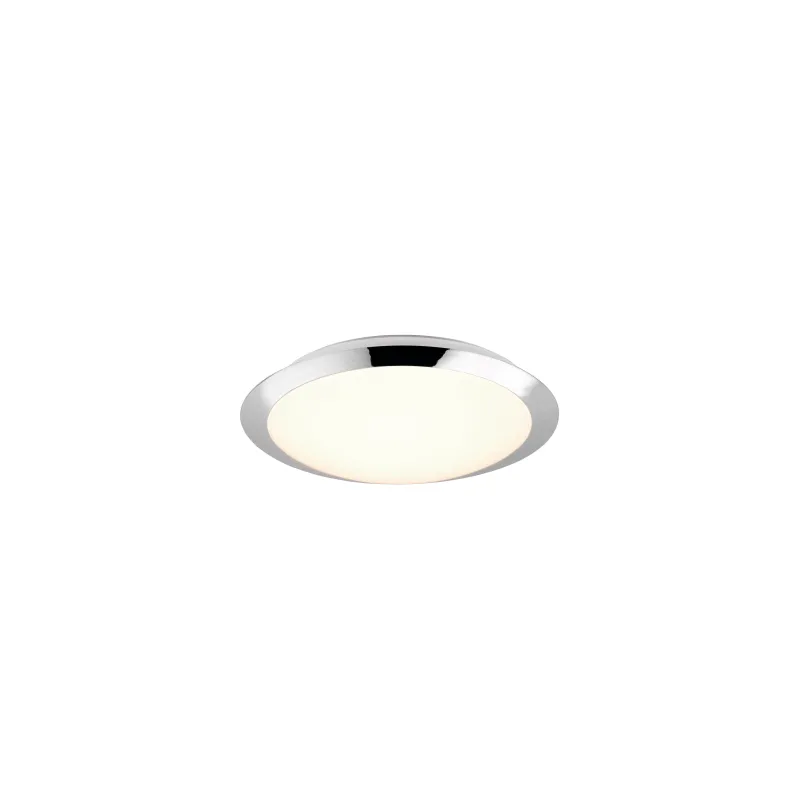 Plafonnier Intérieur Plastique chrome 230V. LED 3000K 1160lm.