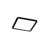 Plafonnier Intérieur Plastique noir mat 230V. Nicht notwendig 3000K 2700lm.